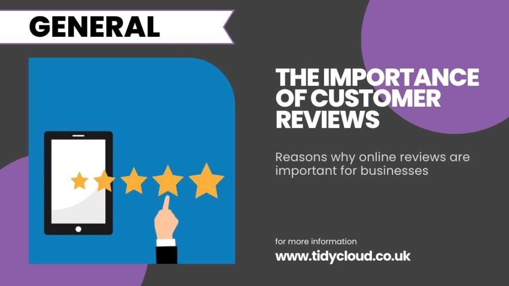 Importance of Customer Reviews