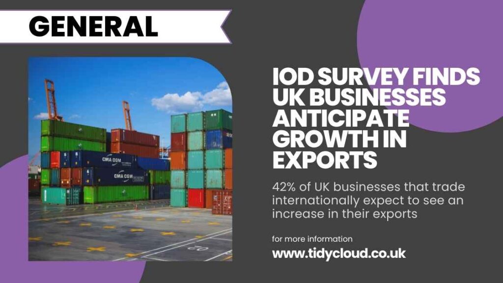 IoD Growth in Exports