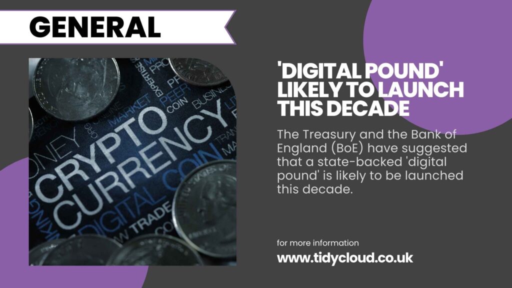 Digital pound this decade