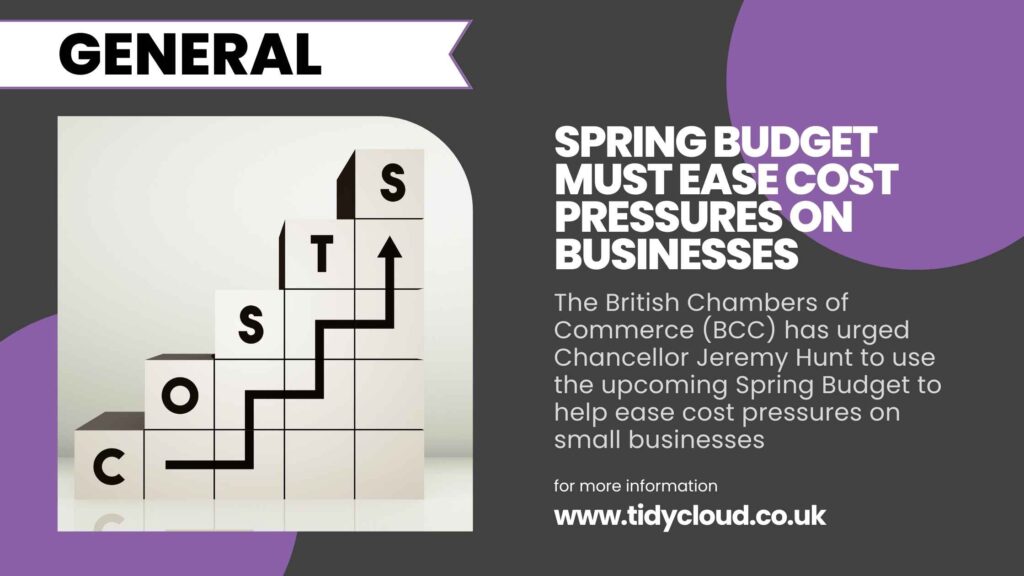 Spring Budget Cost Pressures