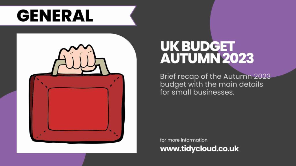 Autumn Budget 2023