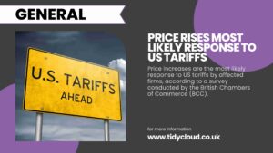 Price Rises With Tariffs